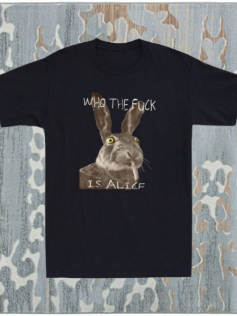 Funny Rabbit Smoking Meme T Shirt
